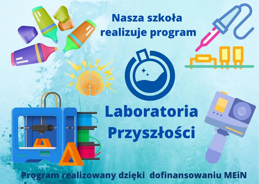 PLakat laboratoria przyszoci szkoa